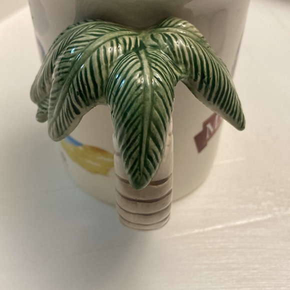 Margaritaville 3D Parrot Palm Tree Handle Mug by Our Name is Mud B13 - Picture 7 of 10